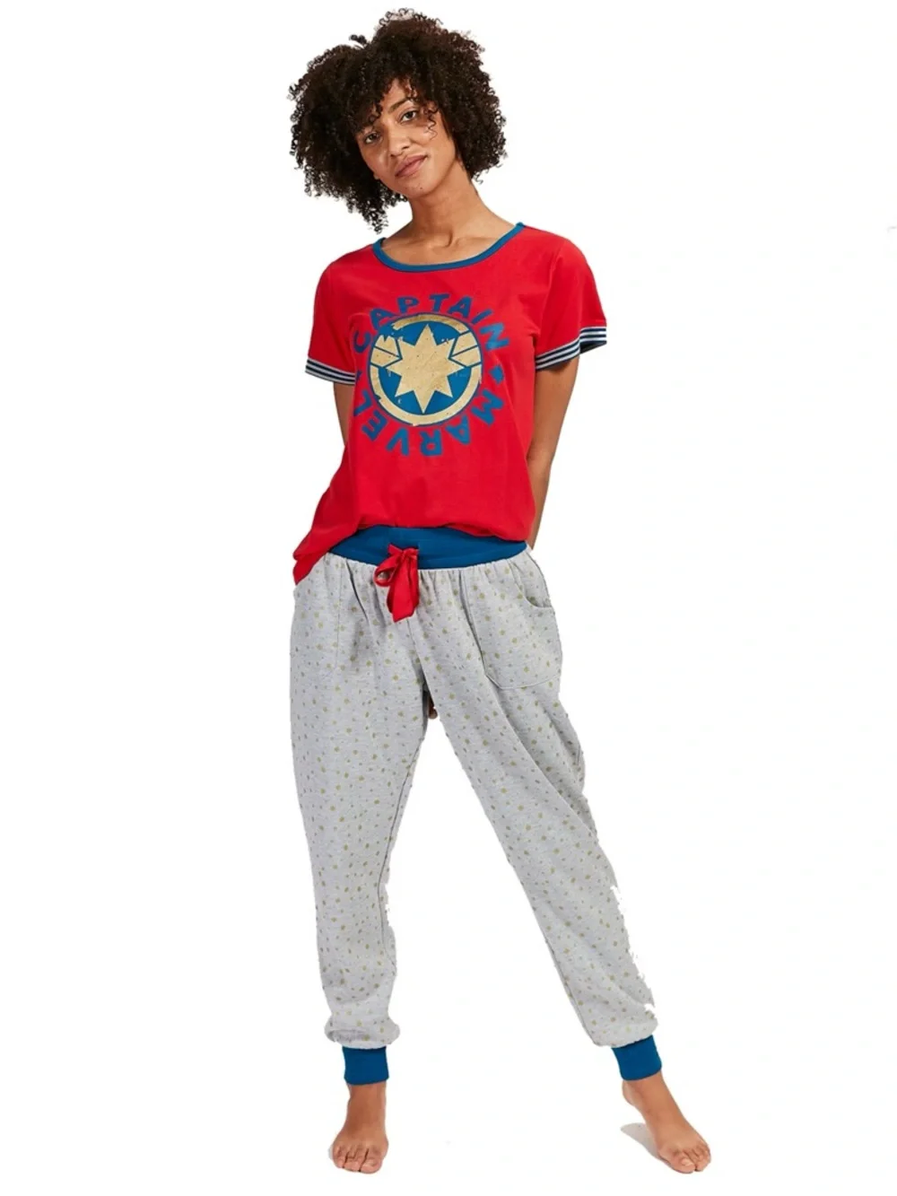 Disney Captain Marvel Pajama Set Rare NWT - Picture 2 of 12